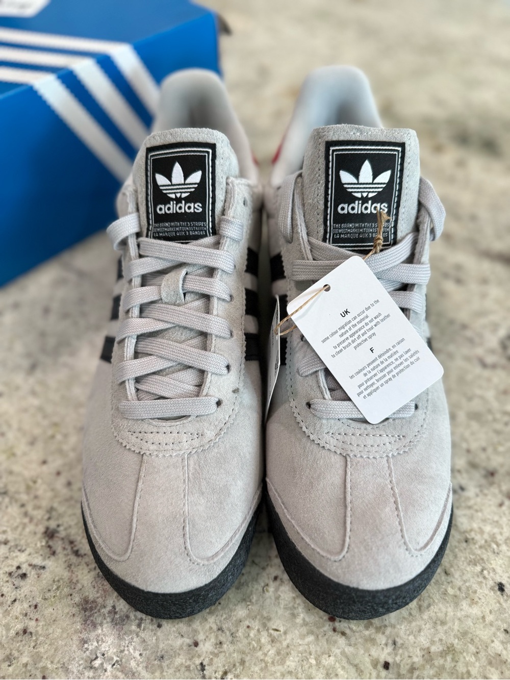 Adidas Samoa Men's Sneakers in Grey - Picture 9 of 15